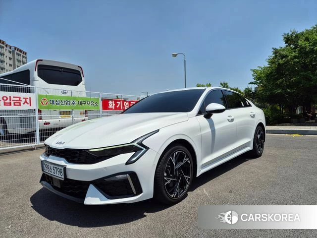 Kia The New K5 3rd generation 2024 Белый из Кореи