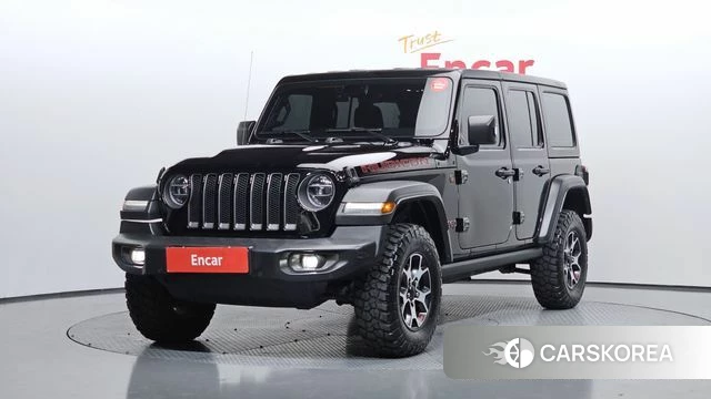 Jeep Wrangler (JL) 2022 Черный из Кореи