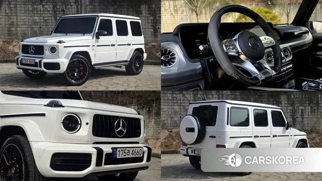 Mercedes-Benz G-Class W463b 2021 Белый из Кореи