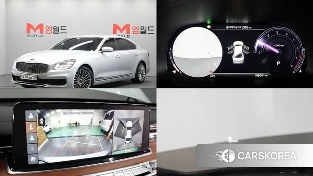 Kia More K9 2018 Серебряный из Кореи
