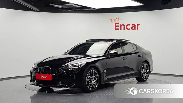Kia Stinger Meister 2021 Черный из Кореи