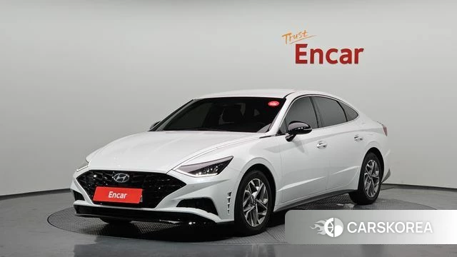 Hyundai Sonata (DN8) 2020 Белый из Кореи