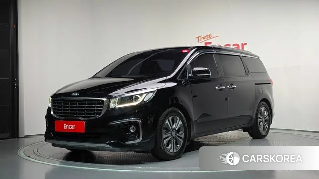 Kia The New Carnival 2019 Черный из Кореи