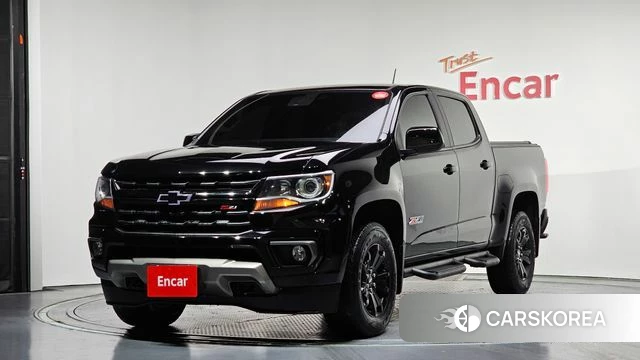 Chevrolet (GM Daewoo) Real New Colorado 2022 Черный из Кореи