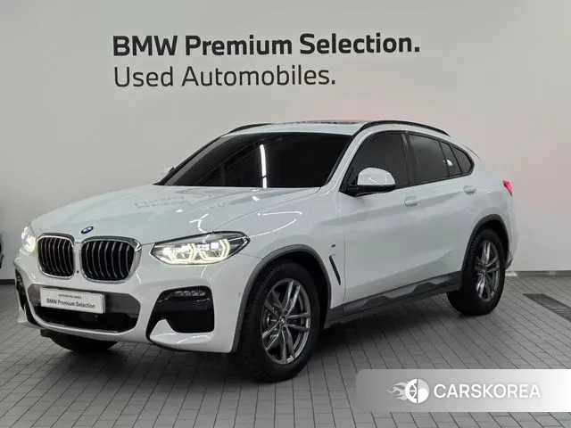 BMW X4 (G02) 2021 Белый из Кореи