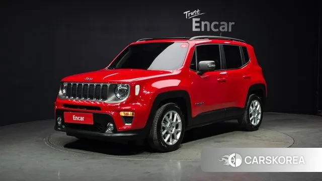 Jeep Renegade 2021 Красный из Кореи