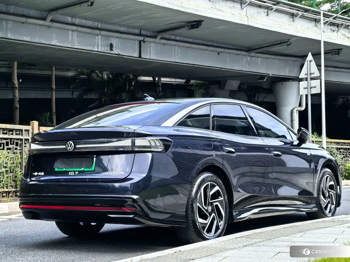 Volkswagen ID.7 VIZZION 2024 Черный из Китая