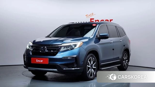 Honda Pilot 3rd generation 2019 Синий из Кореи