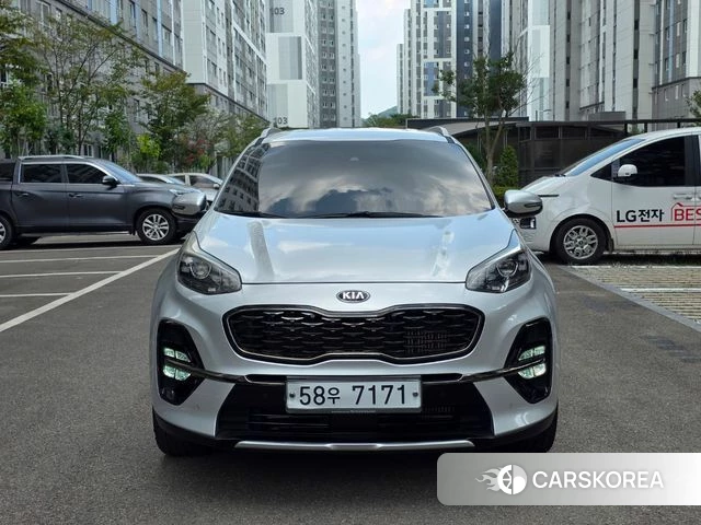 Kia Sportage The Bold 2018 Серебристо-серый из Кореи