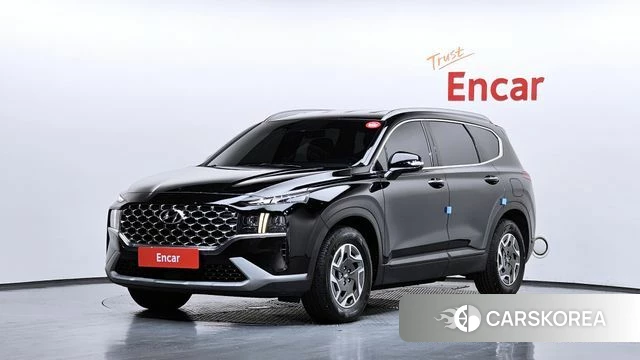 Hyundai The New Santa Fe 2022 Черный из Кореи