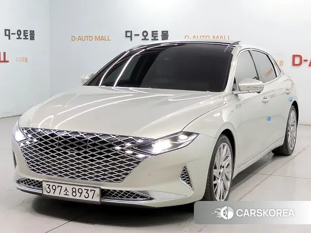 Hyundai The New Grandeur IG 2020 Светло-серебряный цвет из Кореи