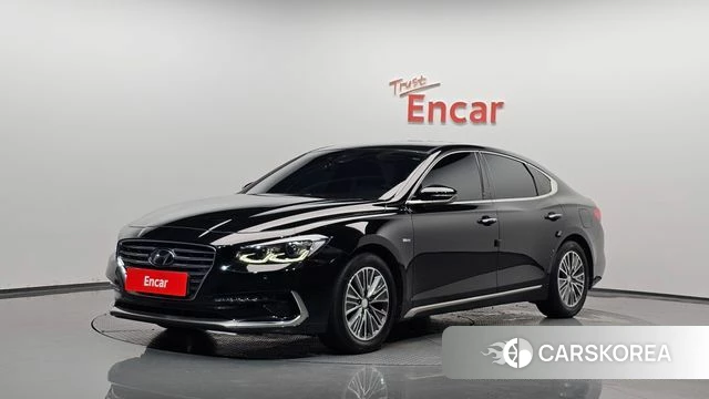 Hyundai Grandeur IG Hybrid 2018 Черный из Кореи