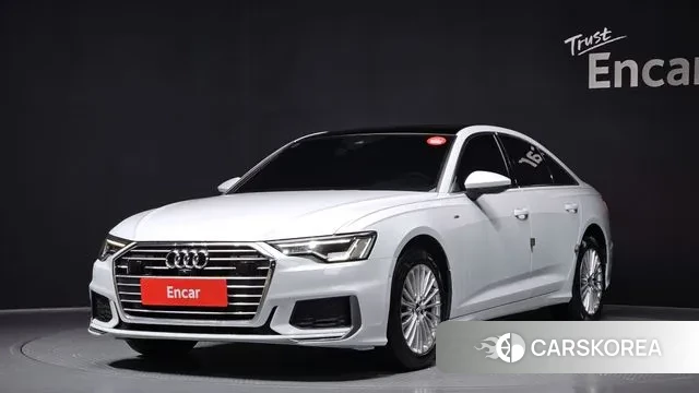 Audi A6 (C8) 2020 Белый из Кореи