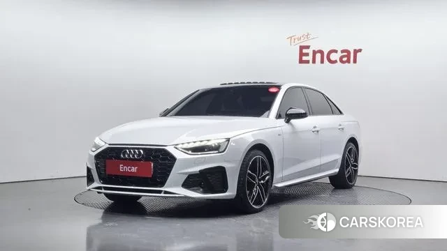 Audi A4 (B9) 2020 Белый из Кореи