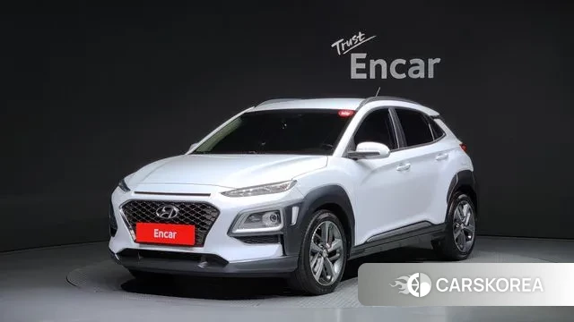 Hyundai Kona 2019 Белый из Кореи