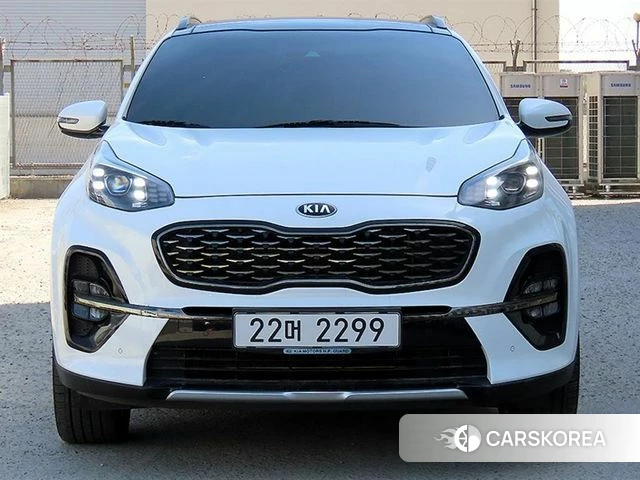 Kia Sportage The Bold 2019 Белый из Кореи