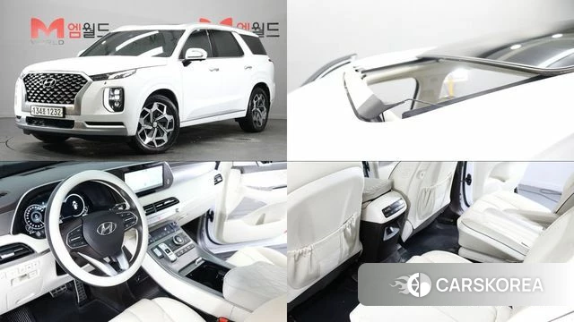 Hyundai Palisade 2020 Белый из Кореи