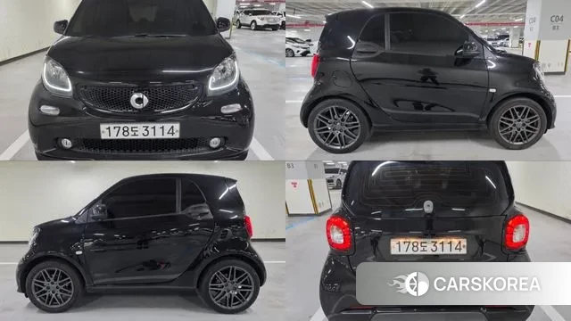 Smart Potu Coupe 3rd generation 2018 Черный из Кореи