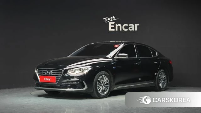 Hyundai Grandeur IG Hybrid 2018 Черный из Кореи