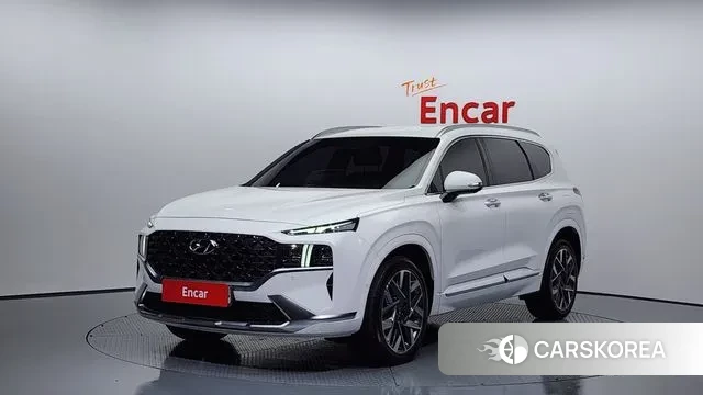 Hyundai The New Santa Fe 2020 Белый из Кореи