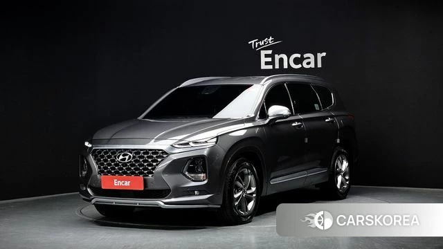 Hyundai Santa Fe TM 2019 Серый из Кореи