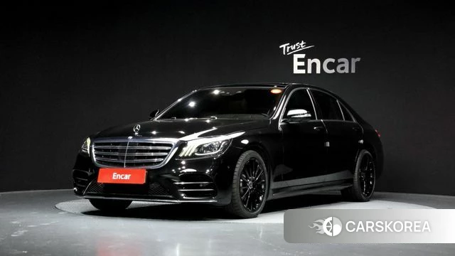 Mercedes-Benz S-Class W222 2018 Черный из Кореи