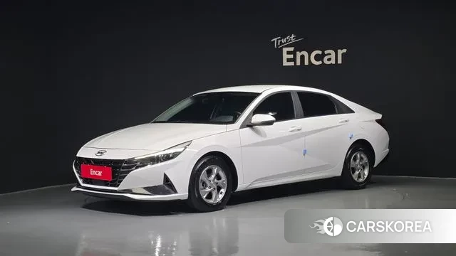 Hyundai Avante (CN7) 2020 Белый из Кореи