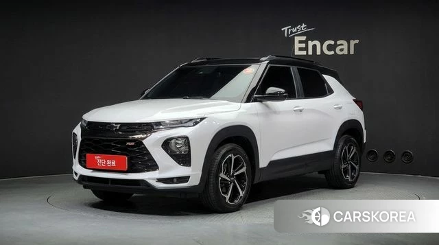 Chevrolet (GM Daewoo) Trailblazer 2021 Белый из Кореи
