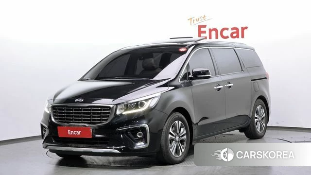 Kia The New Carnival 2018 Черный из Кореи