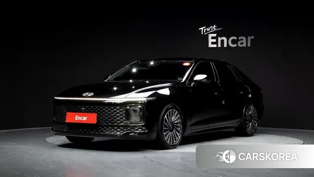 Hyundai Grandeur (GN7) 2023 Черный из Кореи