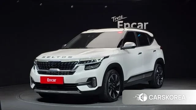Kia Seltos 2021 Белый из Кореи