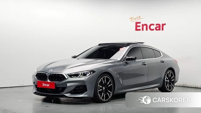 BMW 8 Series (G15) 2022 Серебристо-серый из Кореи