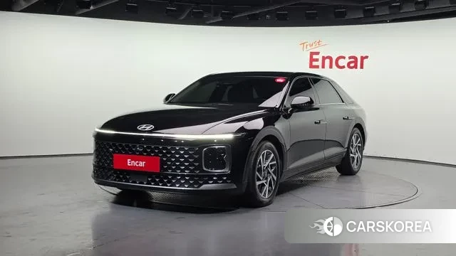 Hyundai Grandeur Hybrid (GN7) 2023 Черный из Кореи