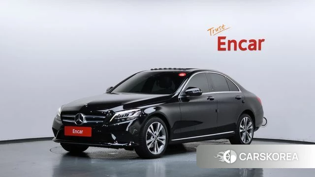 Mercedes-Benz C-Class W205 2020 Черный из Кореи