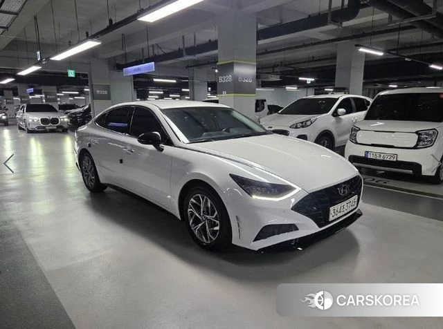 Hyundai Sonata (DN8) 2022 Белый из Кореи