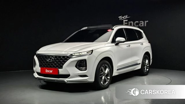 Hyundai Santa Fe TM 2019 Белый из Кореи