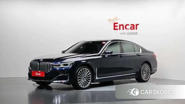 BMW 7 Series (G11) 2020 Черный из Кореи
