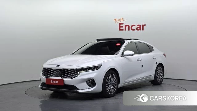 Kia K7 Premier Hybrid 2020 Белый из Кореи