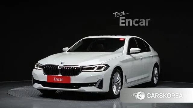 BMW 5 Series (G30) 2021 Белый из Кореи