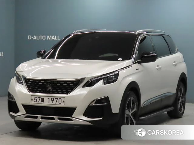Peugeot 5008 second generation 2019 Белый из Кореи