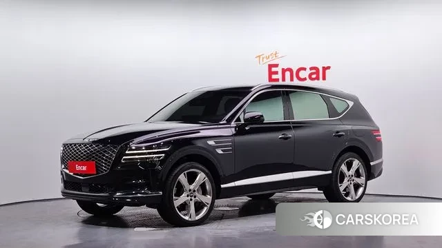 Genesis GV80 2021 Черный из Кореи