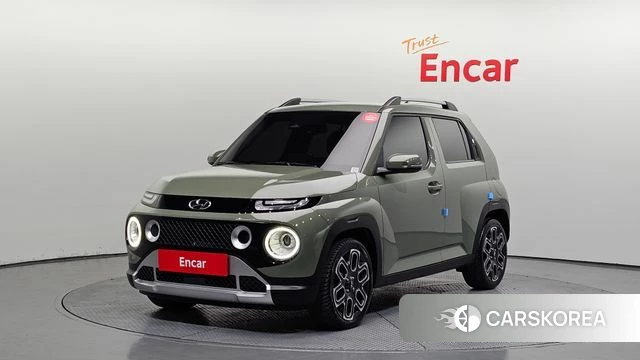 Hyundai Casper 2021 Темно-зеленый из Кореи