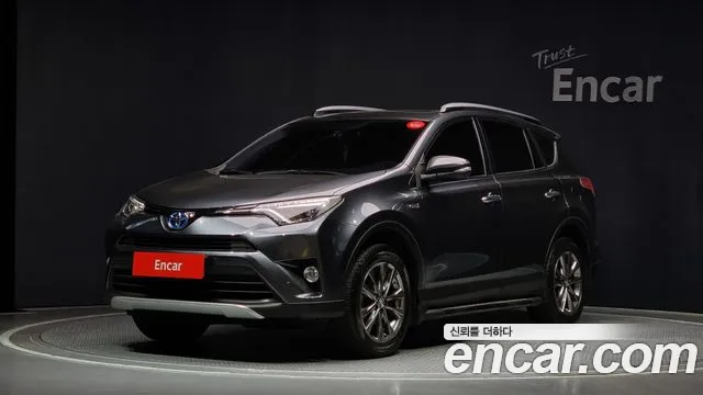 Toyota RAV4 2018 Серый из Кореи