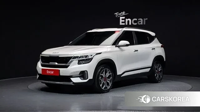 Kia Seltos 2022 Белый из Кореи