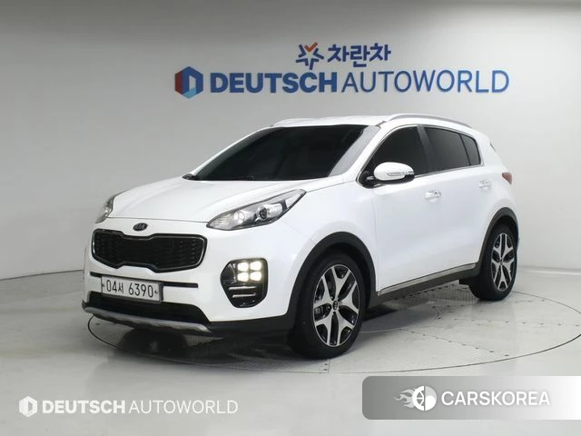 Kia Sportage 4th Generation 2018 Белый из Кореи