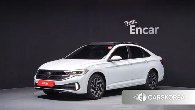 Volkswagen 7th Generation of Jetta 2023 Белый из Кореи