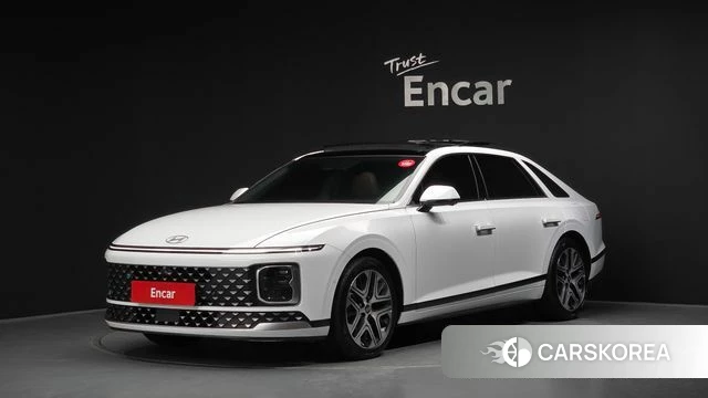 Hyundai Grandeur (GN7) 2025 Белый из Кореи