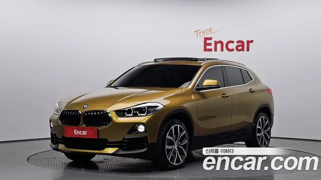 BMW X2 (F39) 2020 Золотой из Кореи