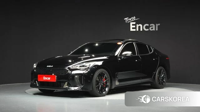 Kia Stinger Meister 2021 Черный из Кореи