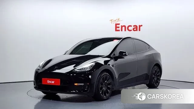Tesla Model Y 2022 Черный из Кореи